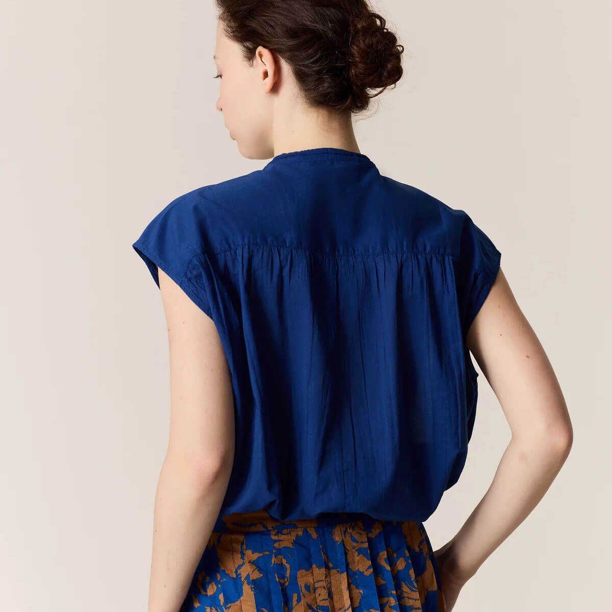 Coti Blouse in Blue by Leon & Harper