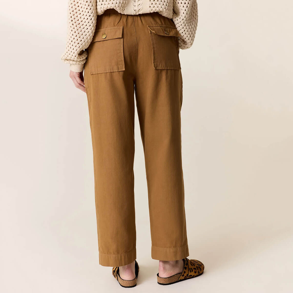 Piala Trousers in Mustard by Leon & Harper