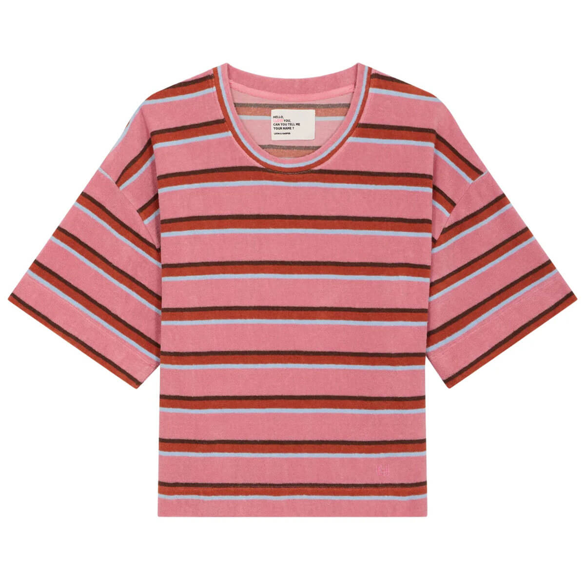 Titan T-Shirt in Pink by Leon & Harper