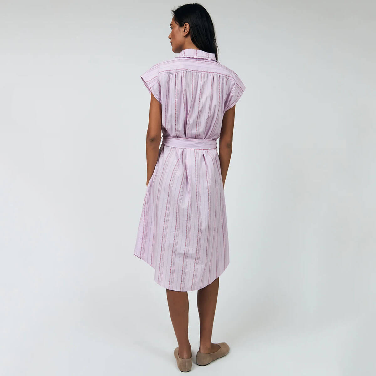 Bey Midi Dress in Lilac by Lollys Laundry