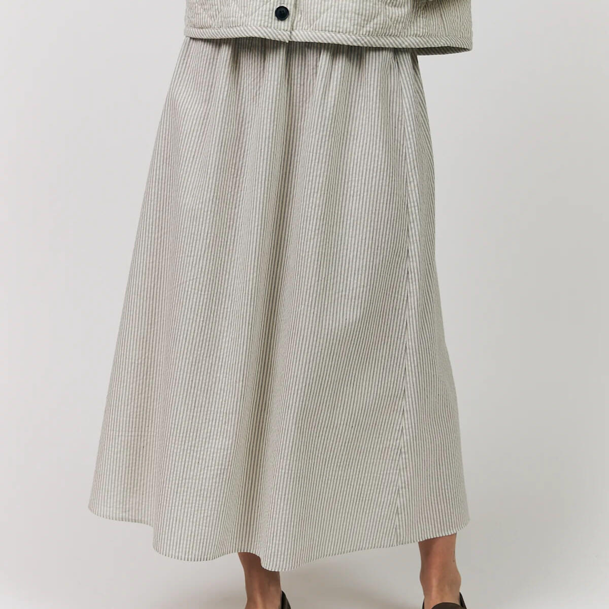 Isla Maxi Skirt in Stripe by Lollys Laundry