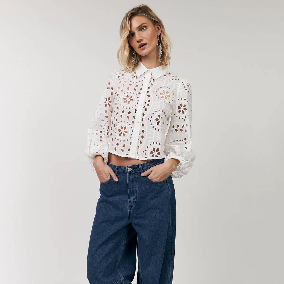 Remy Shirt in White by Lollys Laundry
