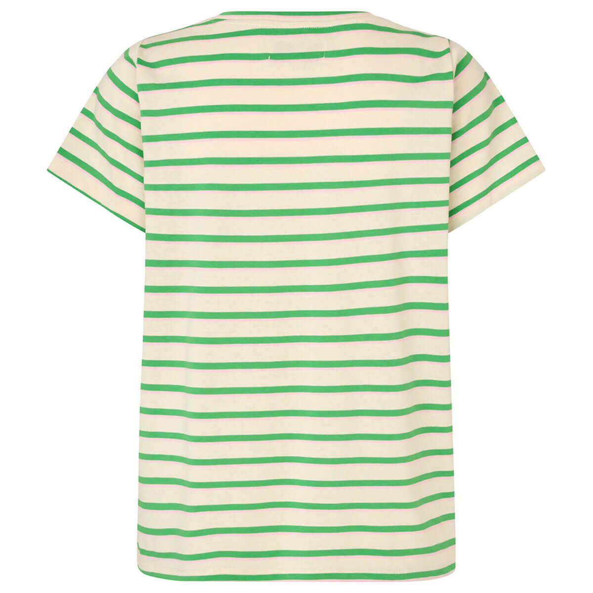 Roma Stripe T Shirt in Green by Lollys Laundry