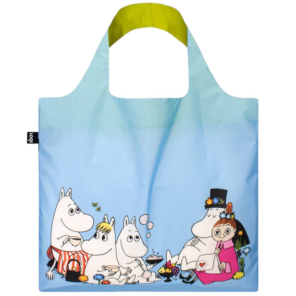 Moomin Family Recycled Shopping Bag by Loqi