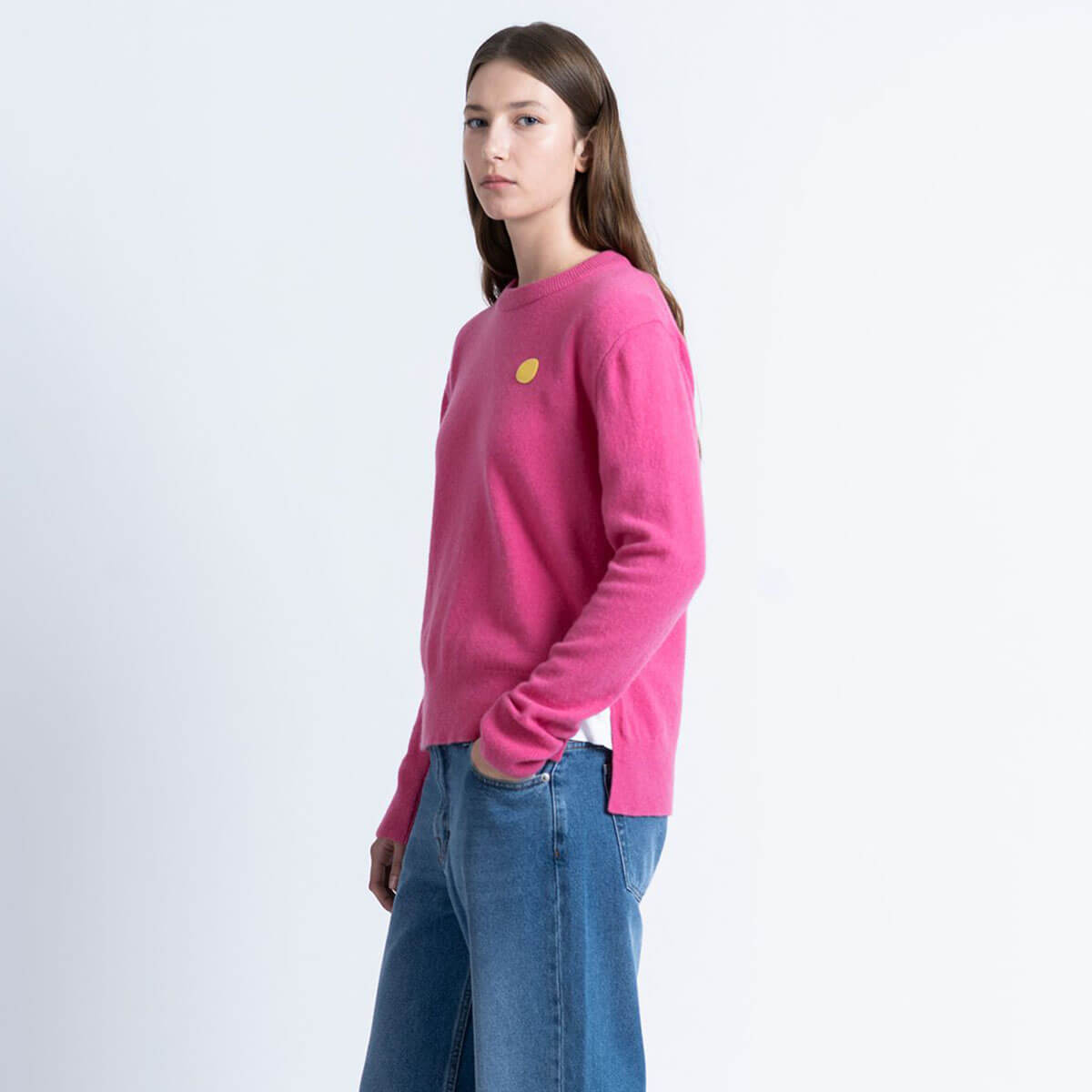 Dot Jumper in Pink by Loreak Mendian