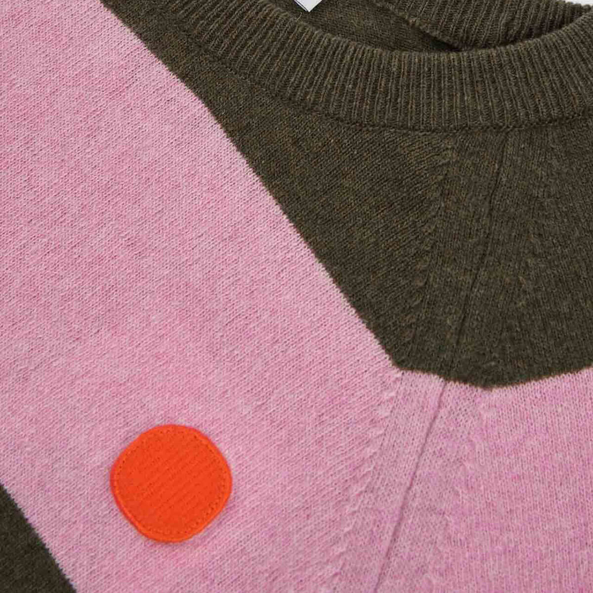 Kadalau Dot Jumper in Pink by Loreak Mendian