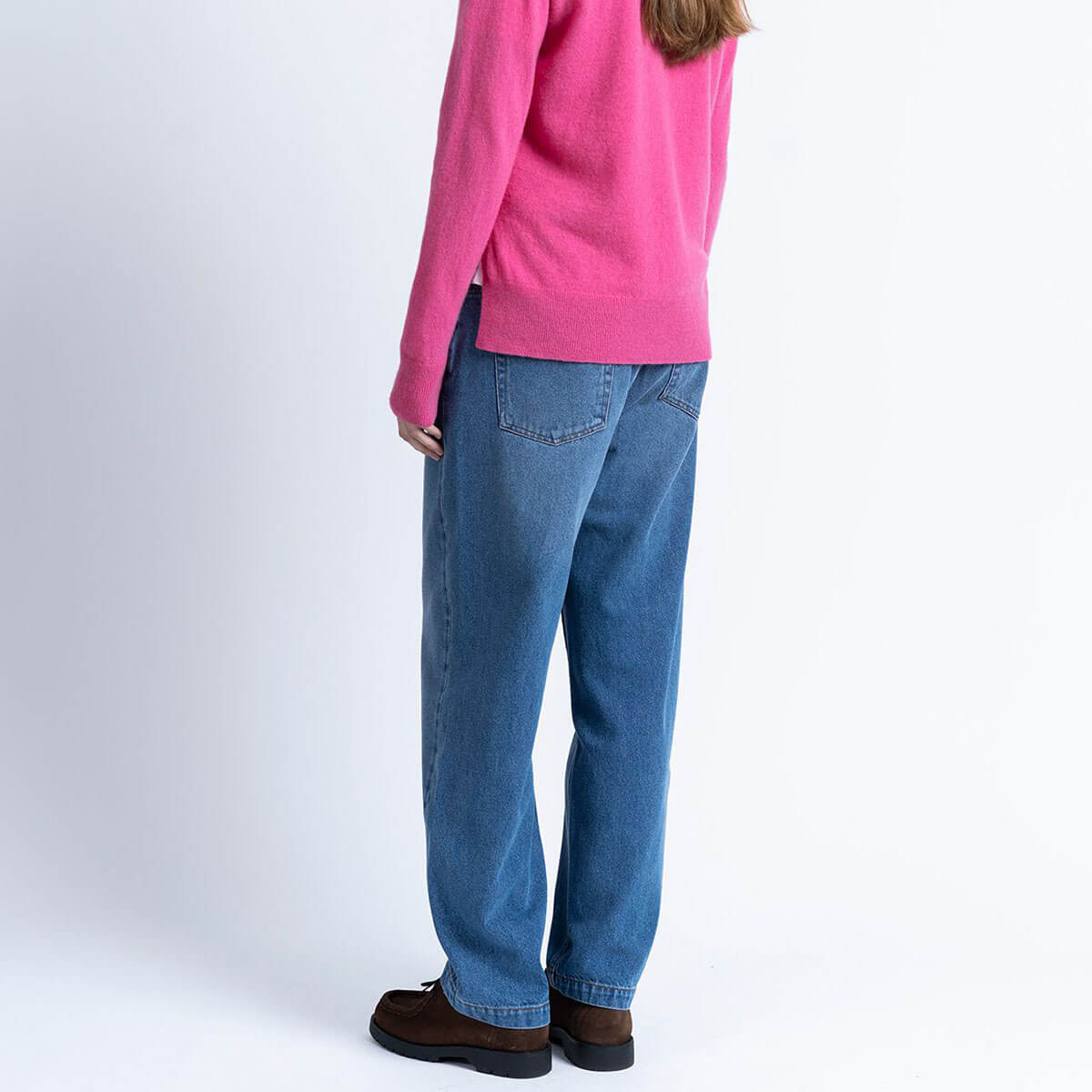 Navasota Jeans in Light Indigo by Loreak Mendian
