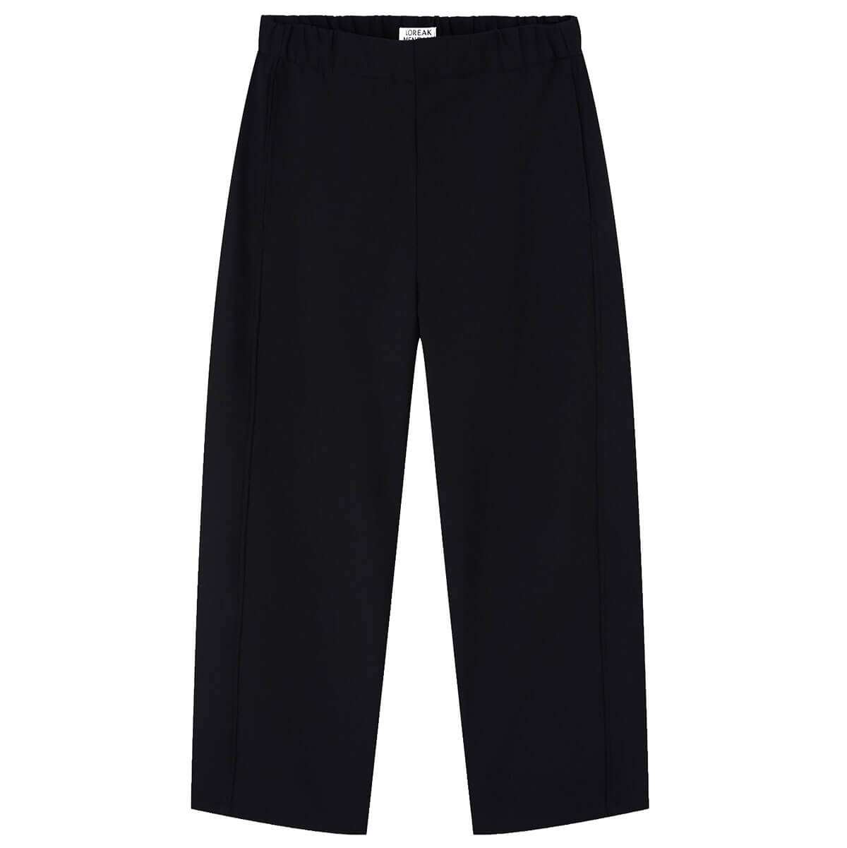 Xabal Trousers in Black by Loreak Mendian