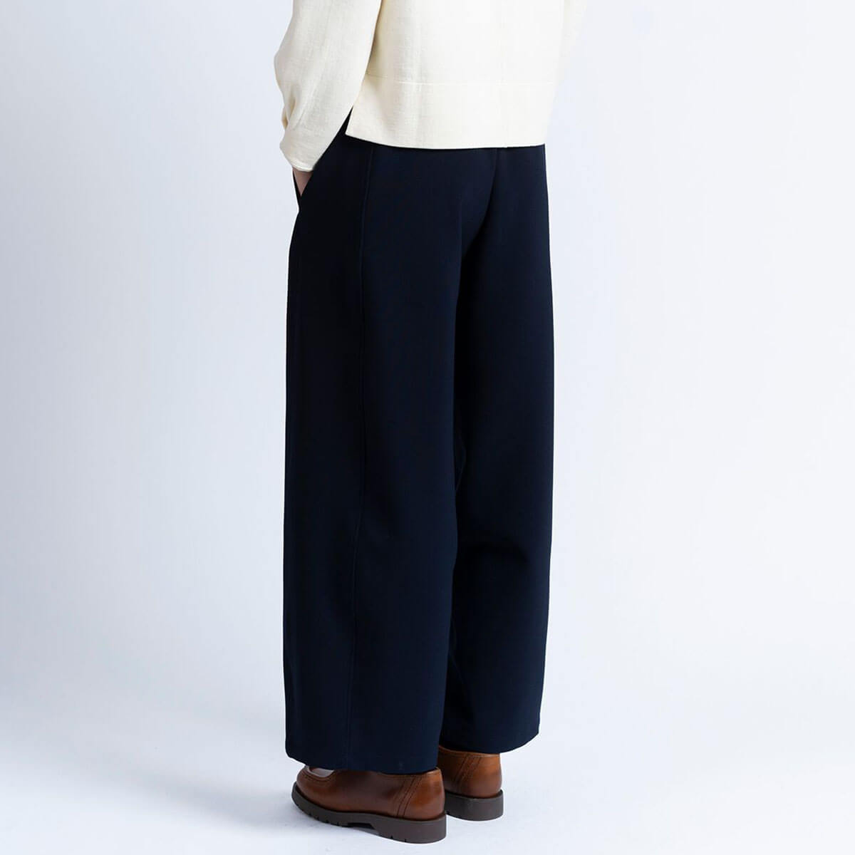 Xabal Trousers in Navy by Loreak Mendian