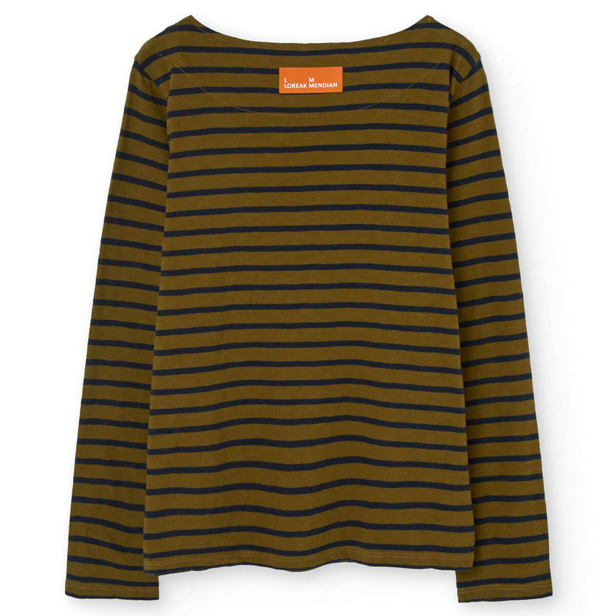Bogak T-Shirt in Khaki / Navy by Loreak Mendian