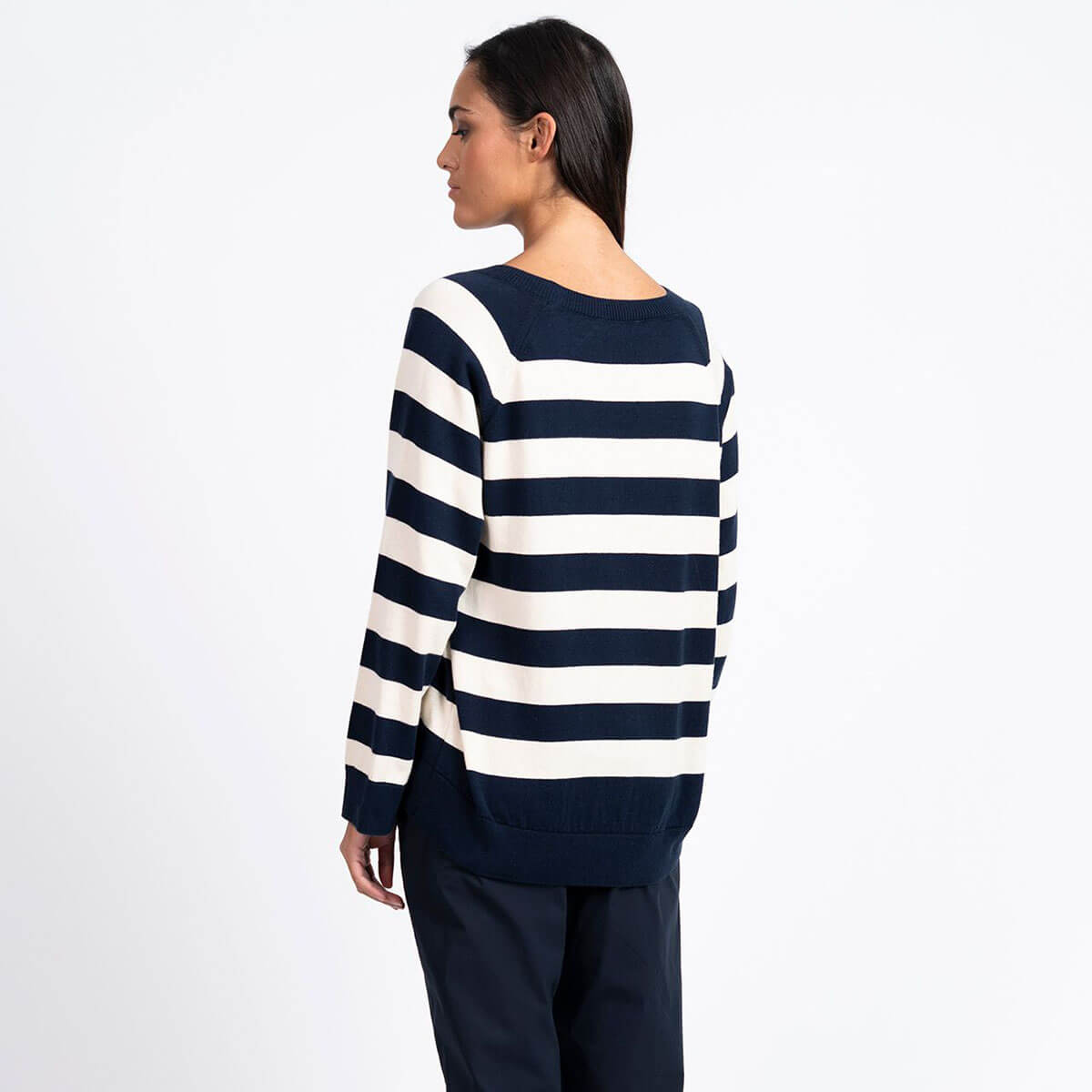 Daka Dot Jumper in Navy by Loreak Mendian