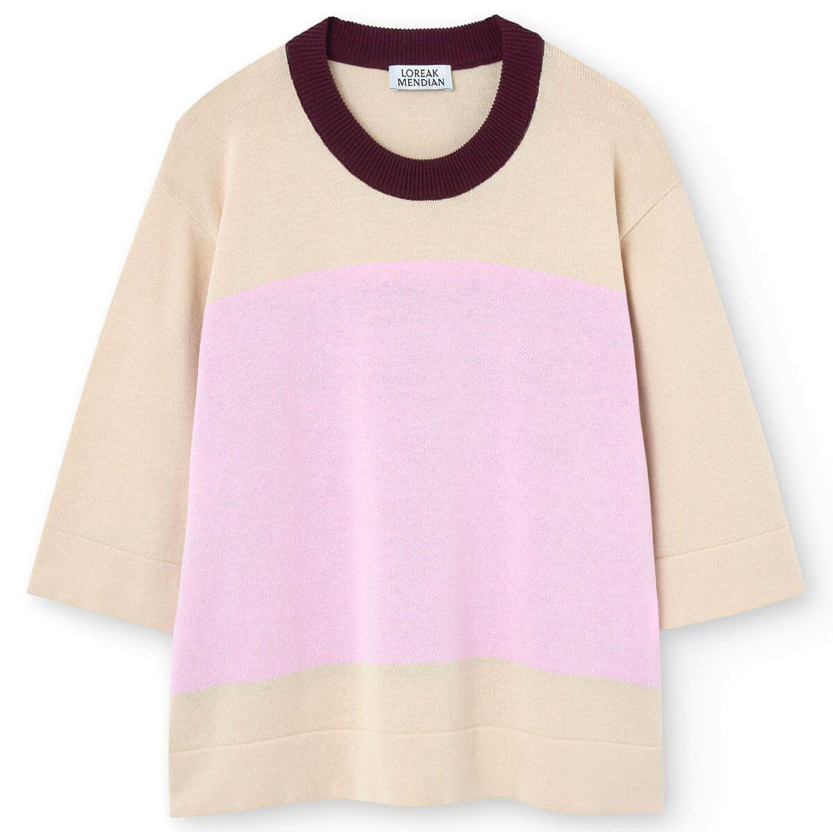 Ebbe Jumper in Lila by Loreak Mendian