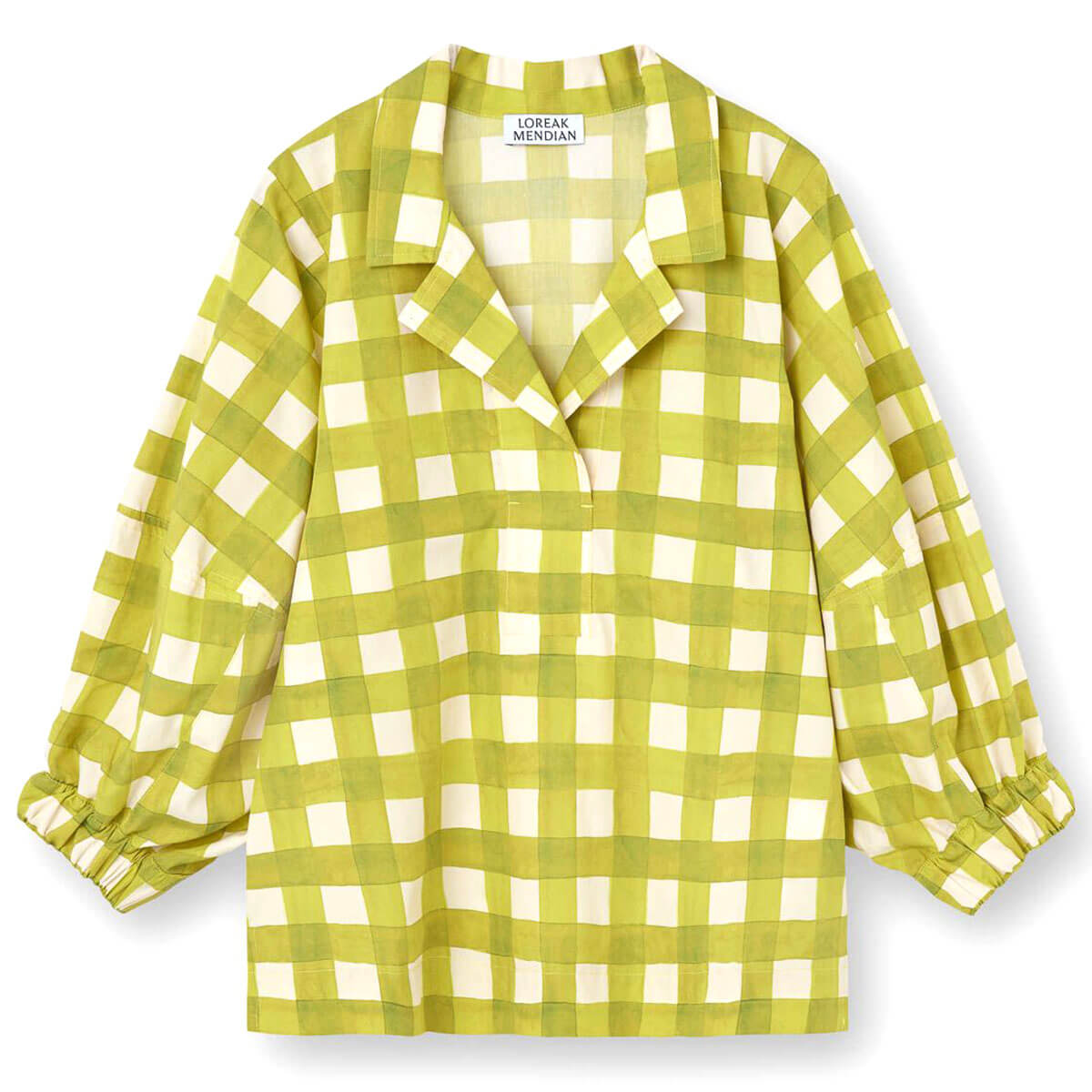 Elke Shirt in Lemonade by Loreak Mendian