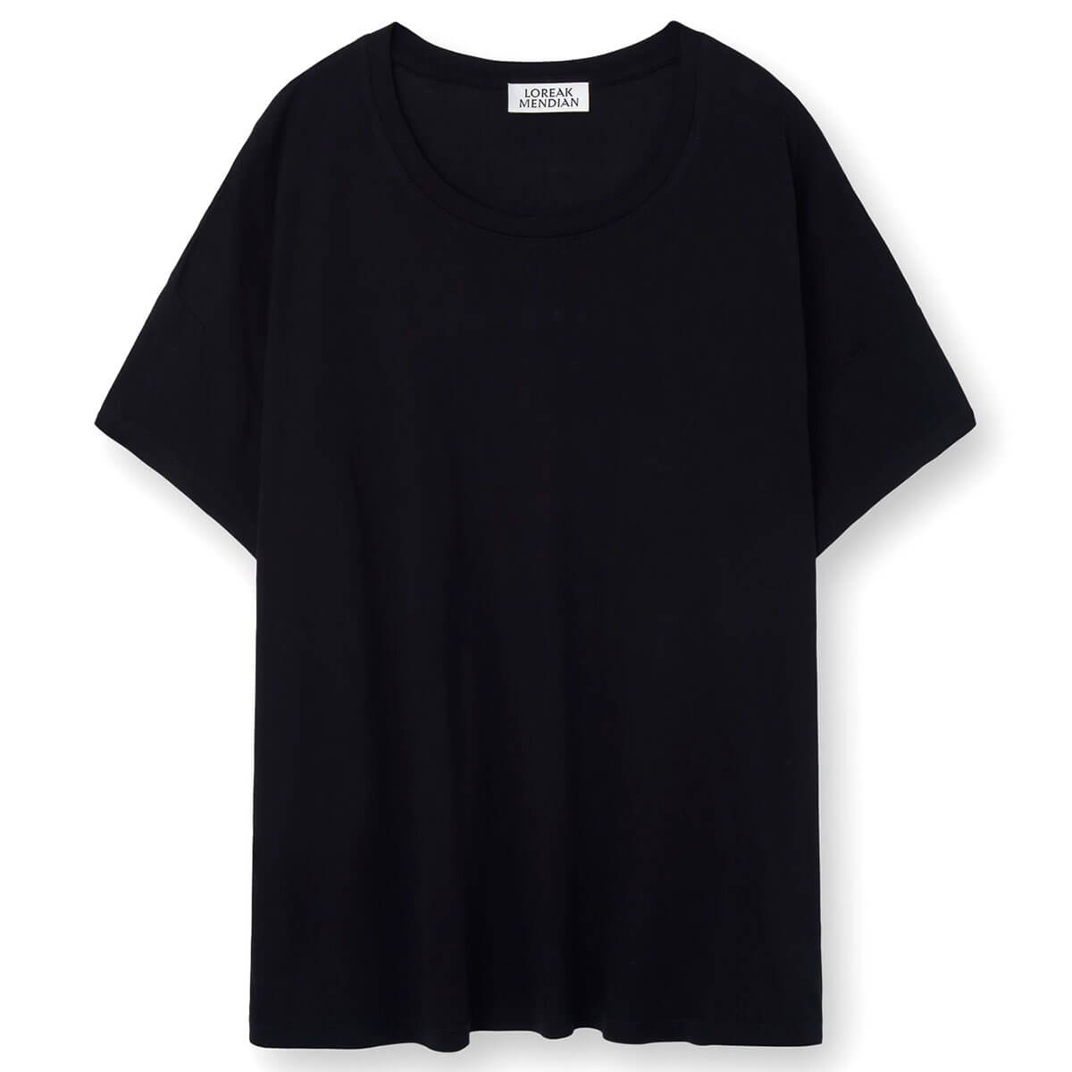 Ines T-Shirt in Black by Loreak Mendian