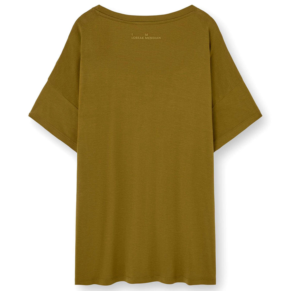 Ines T-Shirt in Olive by Loreak Mendian