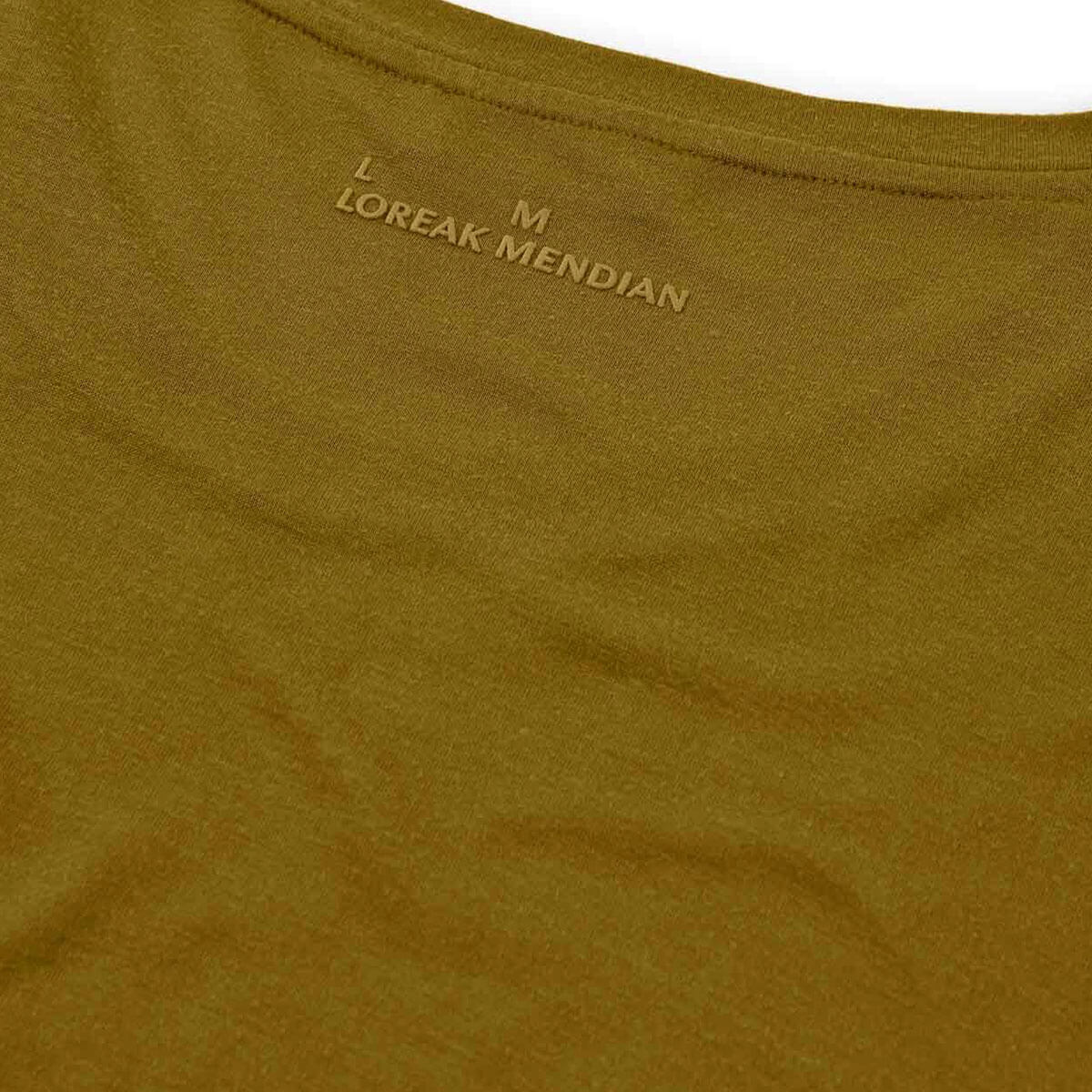 Ines T-Shirt in Olive by Loreak Mendian
