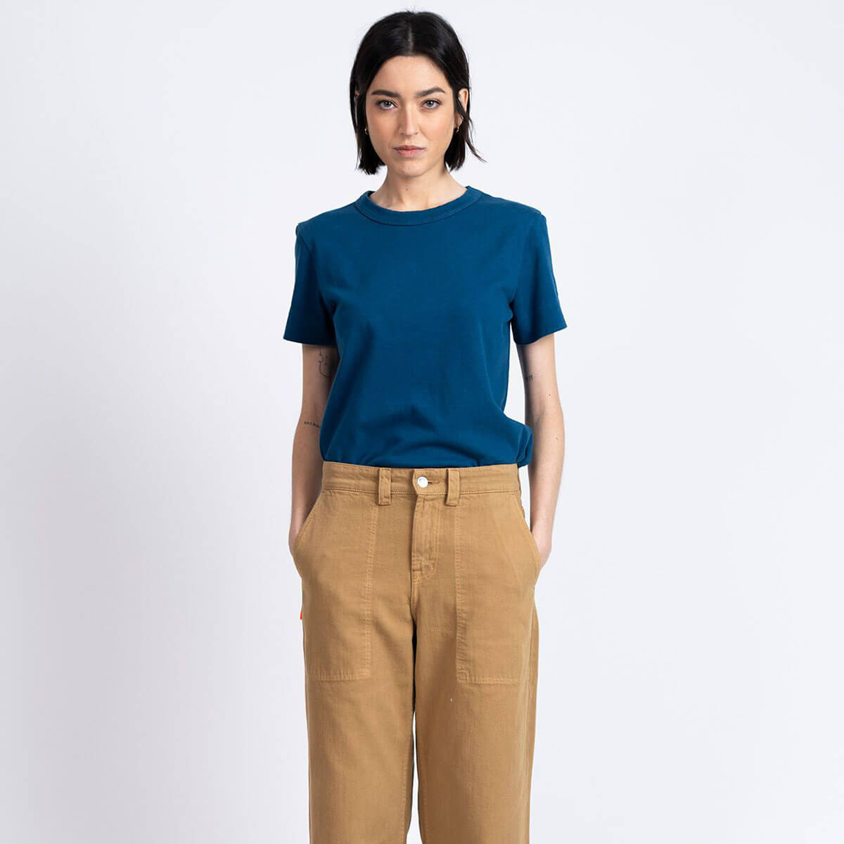 Izenduna T-Shirt in Blue by Loreak Mendian