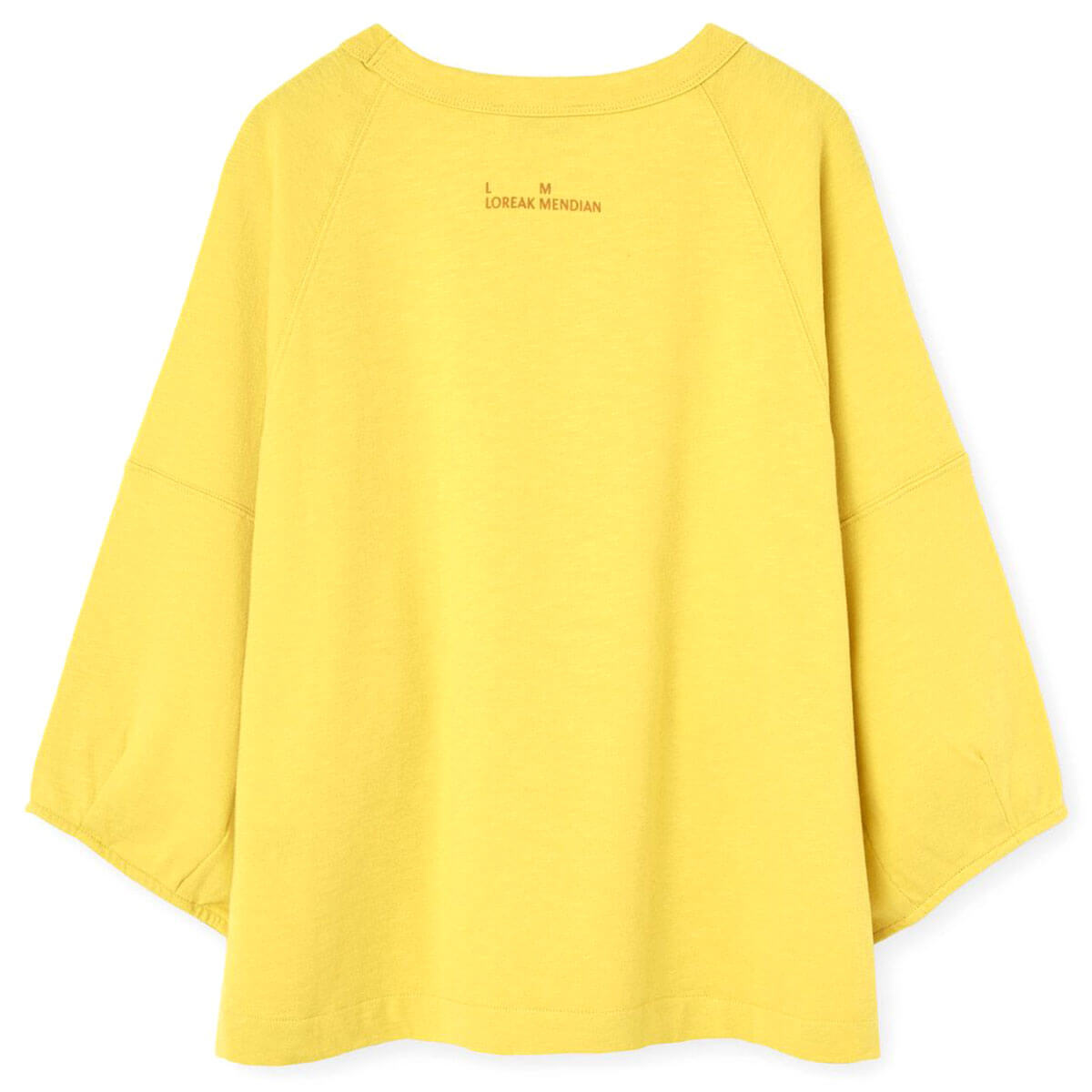 Juno T-Shirt in Yellow by Loreak Mendian