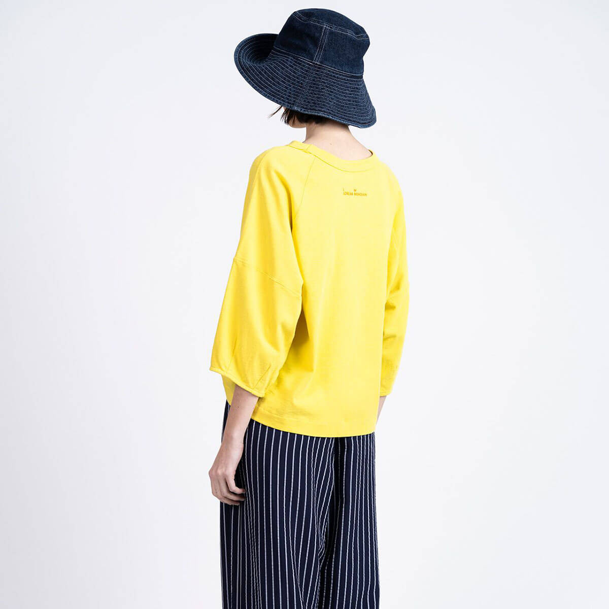 Juno T-Shirt in Yellow by Loreak Mendian
