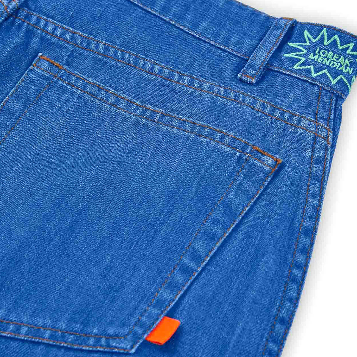 Paule Jeans in Light Indigo by Loreak Mendian