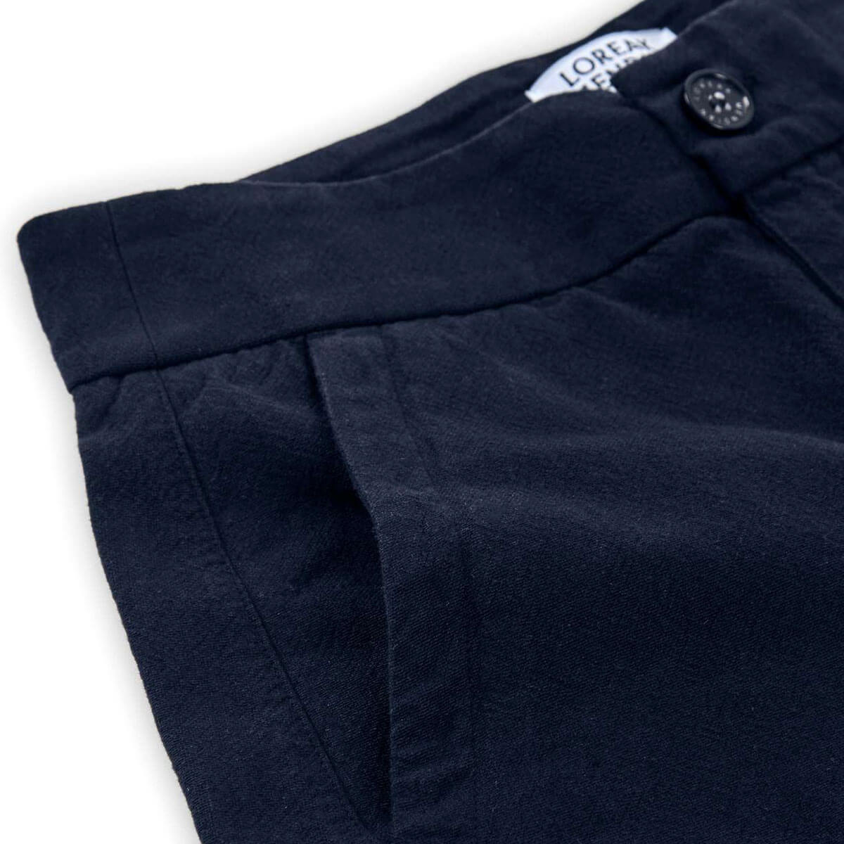 Tome Trousers in Navy by Loreak Mendian