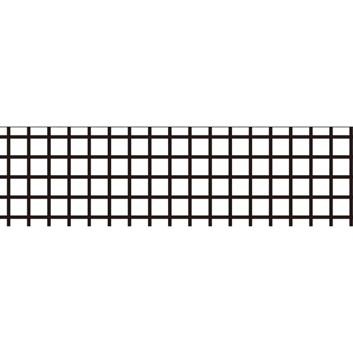 Hougan Black Grid 15mm Deco Series Washi Tape by MT Japan