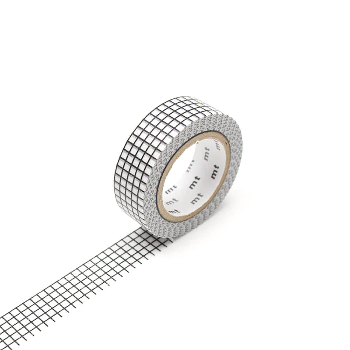 Hougan Black Grid 15mm Deco Series Washi Tape by MT Japan
