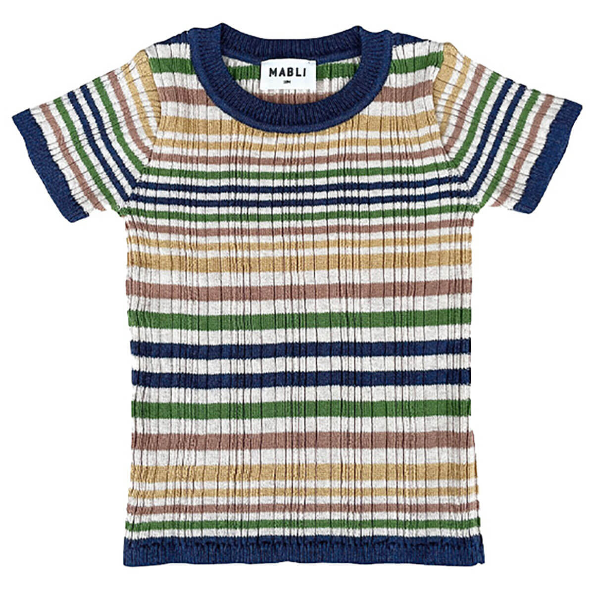 Caravan Tee in Nautical Stripe by Mabli