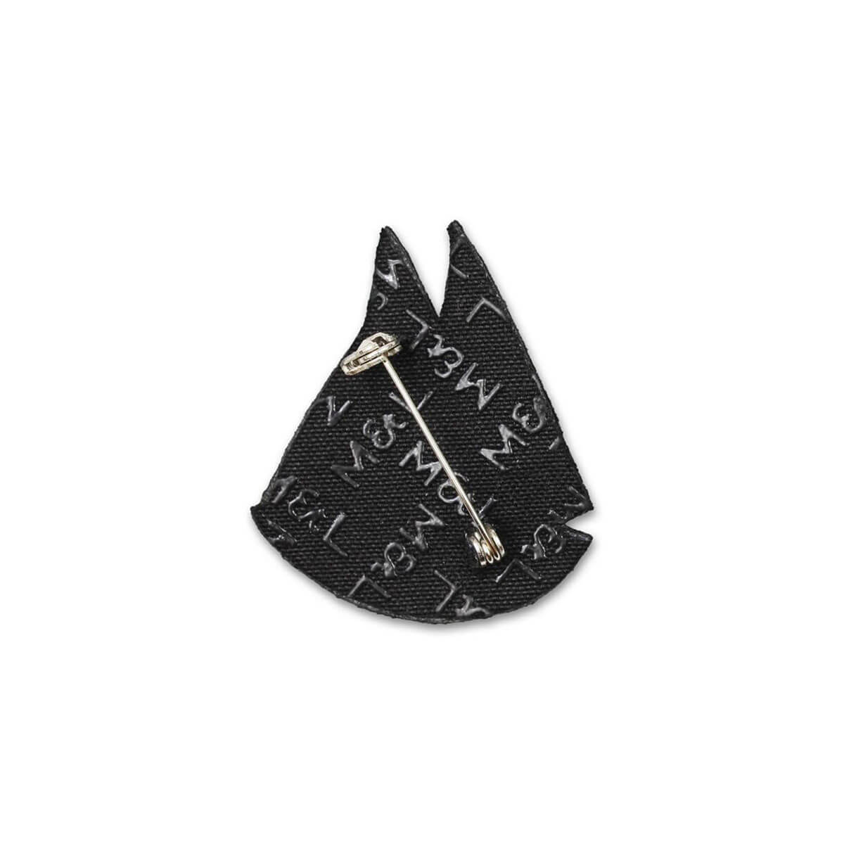 Schooner Hand Embroidered Brooch by Macon & Lesquoy