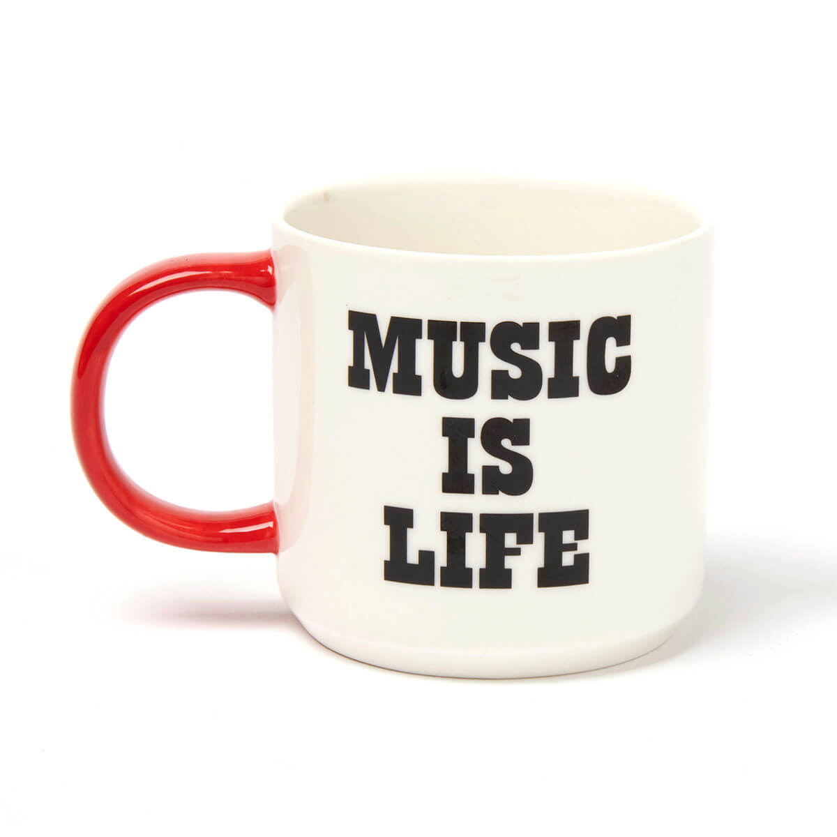 Peanuts Mug Music Is Life Vinyl Mug by Magpie