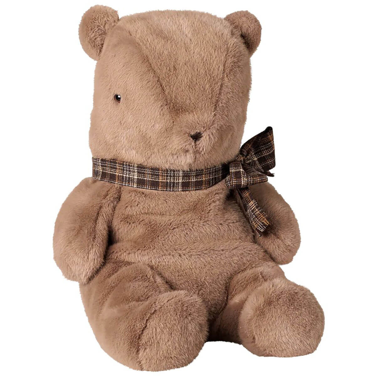 Large Plush Teddy Bear in Dark Mushroom (46cm) by Maileg