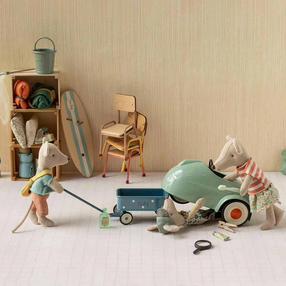 Little Brother Driver Mouse by Maileg