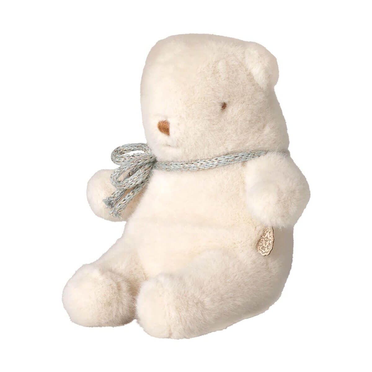 Mini Plush Teddy Bear in Off White (12cm) by Maileg
