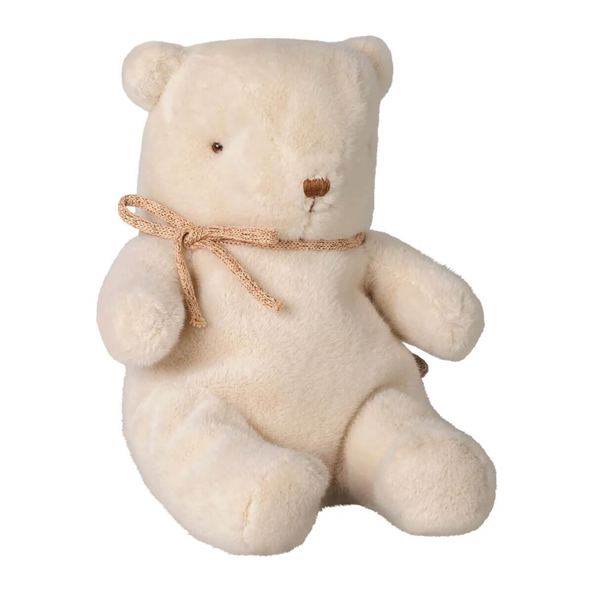 Small Plush Teddy Bear in Off White (19cm) by Maileg
