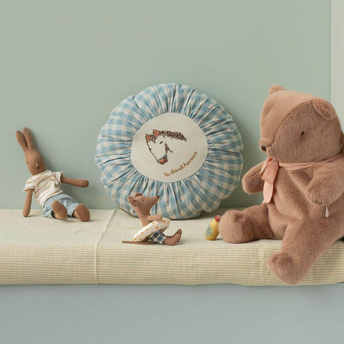 Beach Mice Little Brother with Float (Yellow Dots) by Maileg