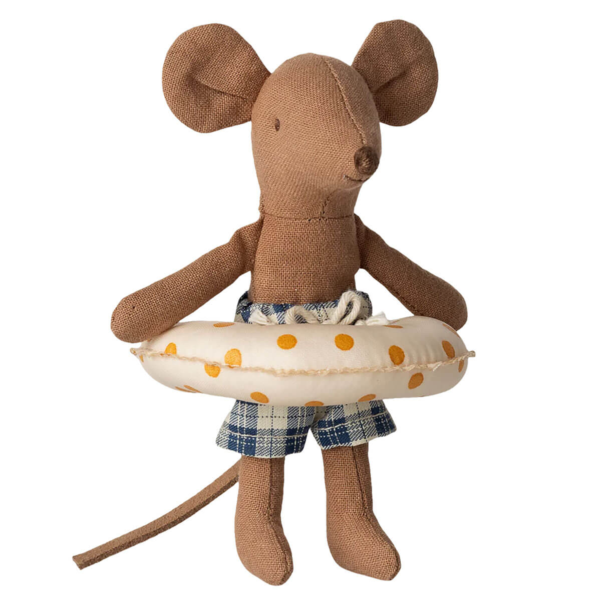Beach Mice Little Brother with Float (Yellow Dots) by Maileg