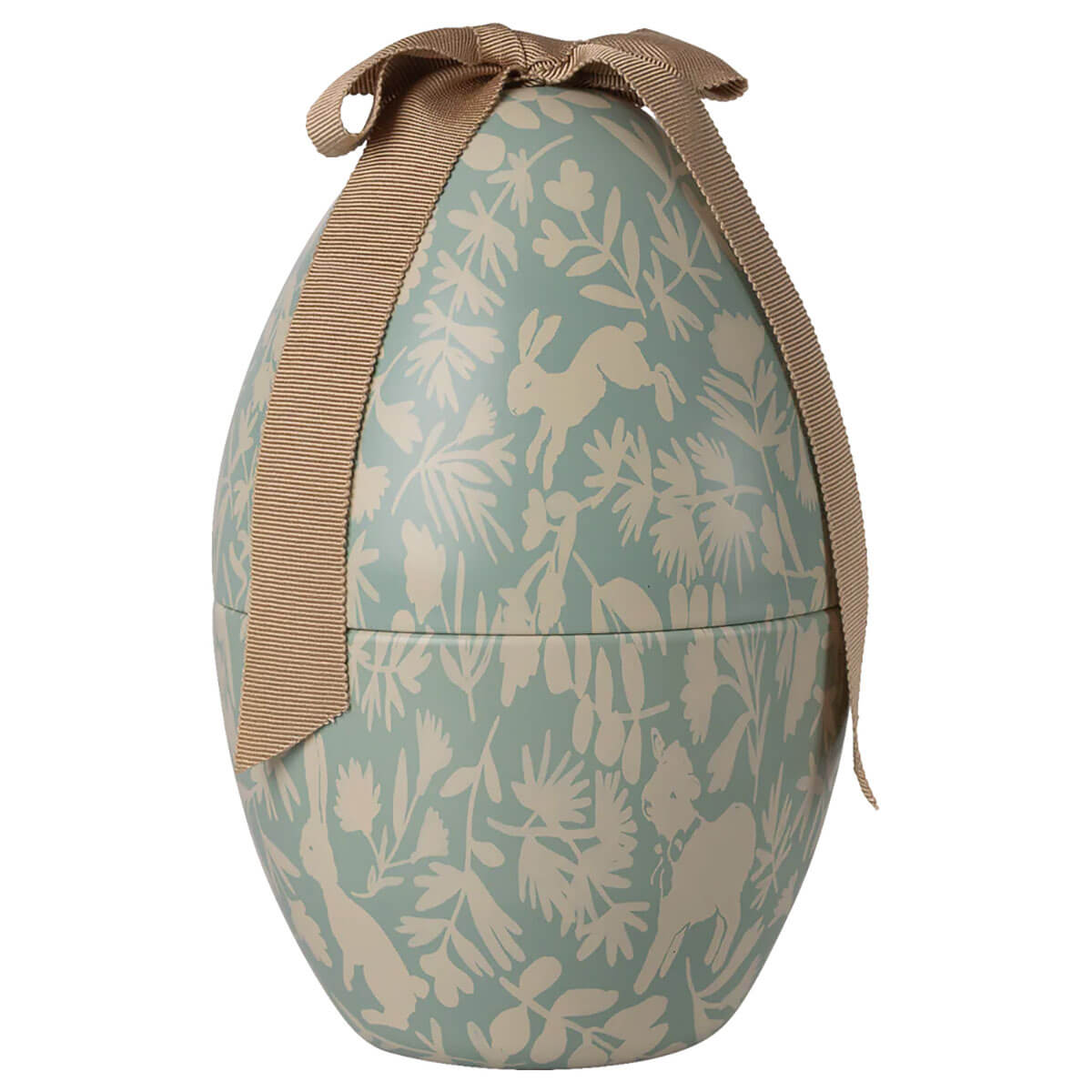 Metal Easter Egg in Dusty Blue by Maileg