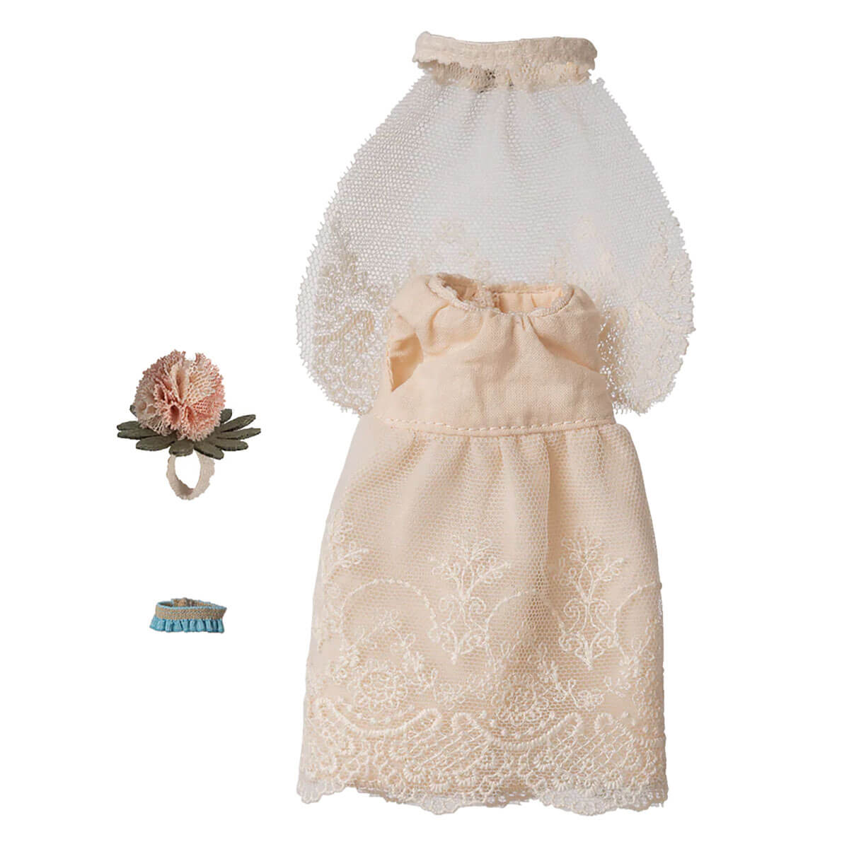 Wedding Dress for Mum Mouse by Maileg