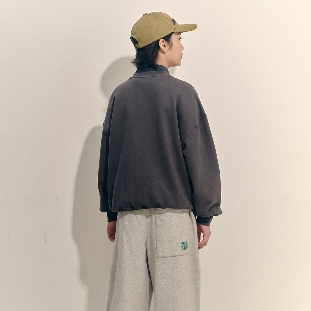 Crew Sweatshirt in Peat by Main Story