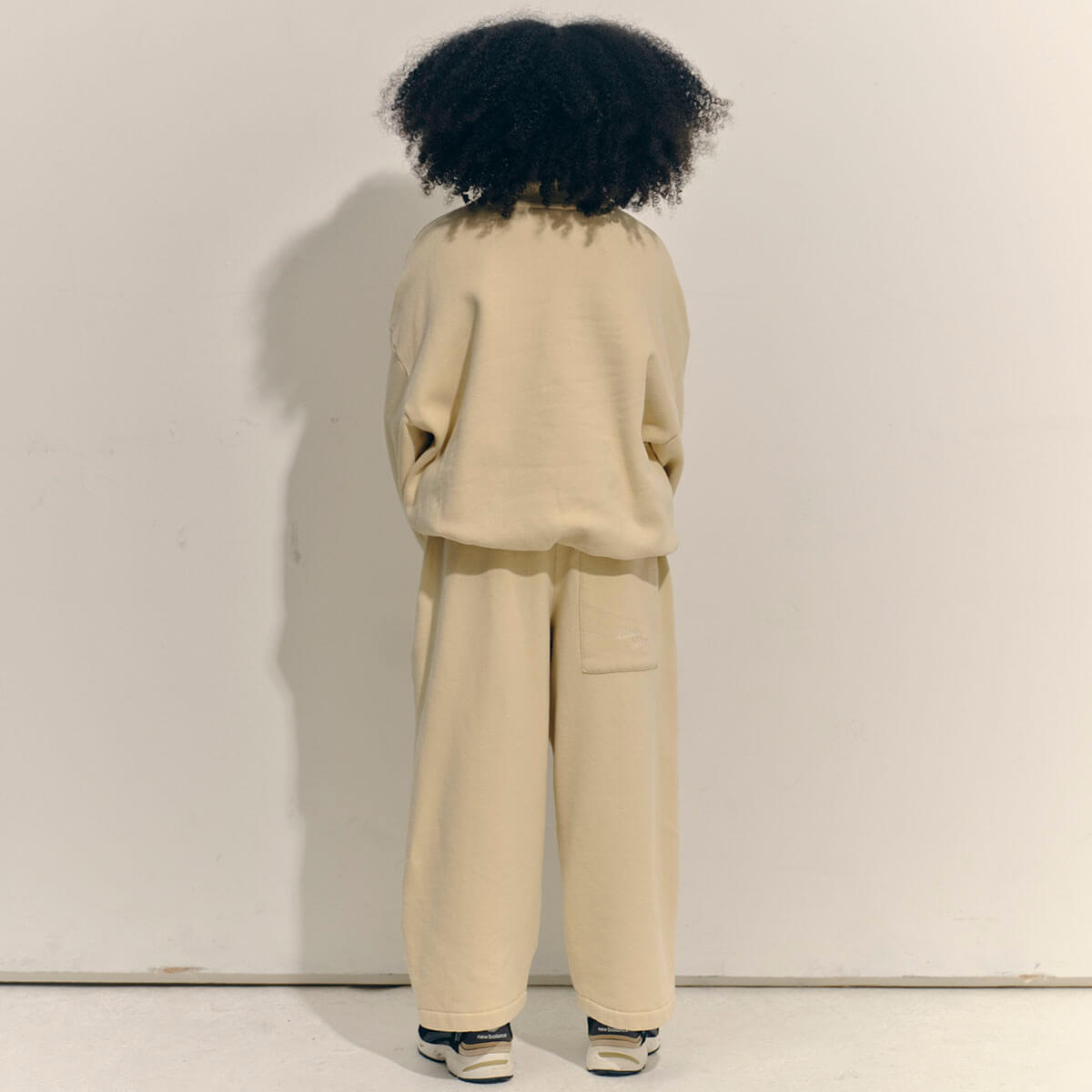 Funnel Sweatshirt in Tortilla by Main Story
