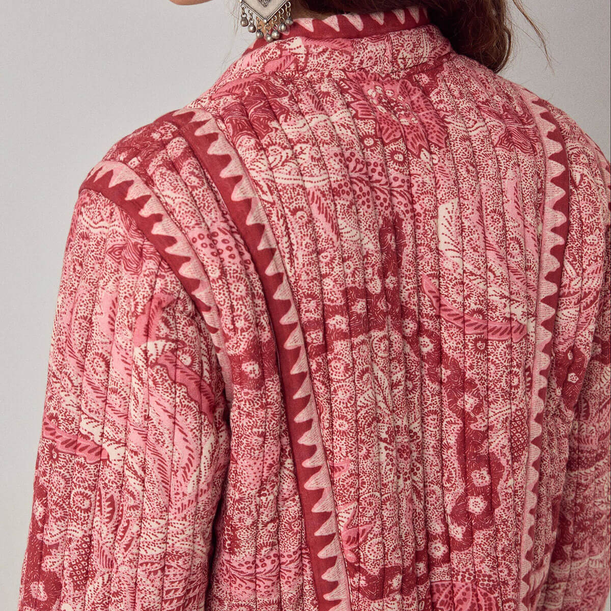 Sujata Jacket in Volcano by Maison Hotel