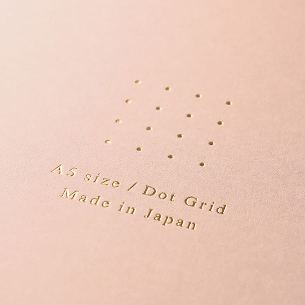 Ring Colour A5 Dot Grid Notebook in Pink by Midori
