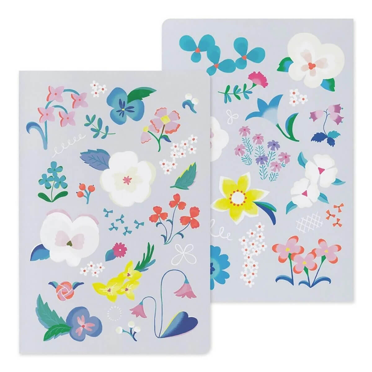 Floral Yuru Log B6 Notebook by Midori