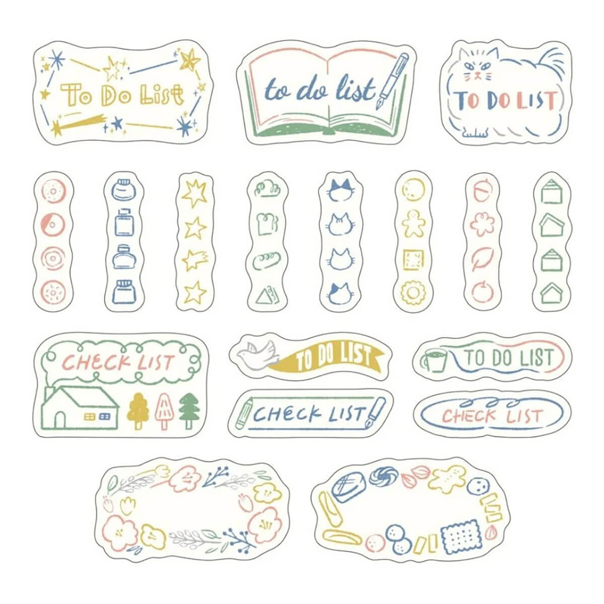 List Yuru Log Roll Stickers by Midori