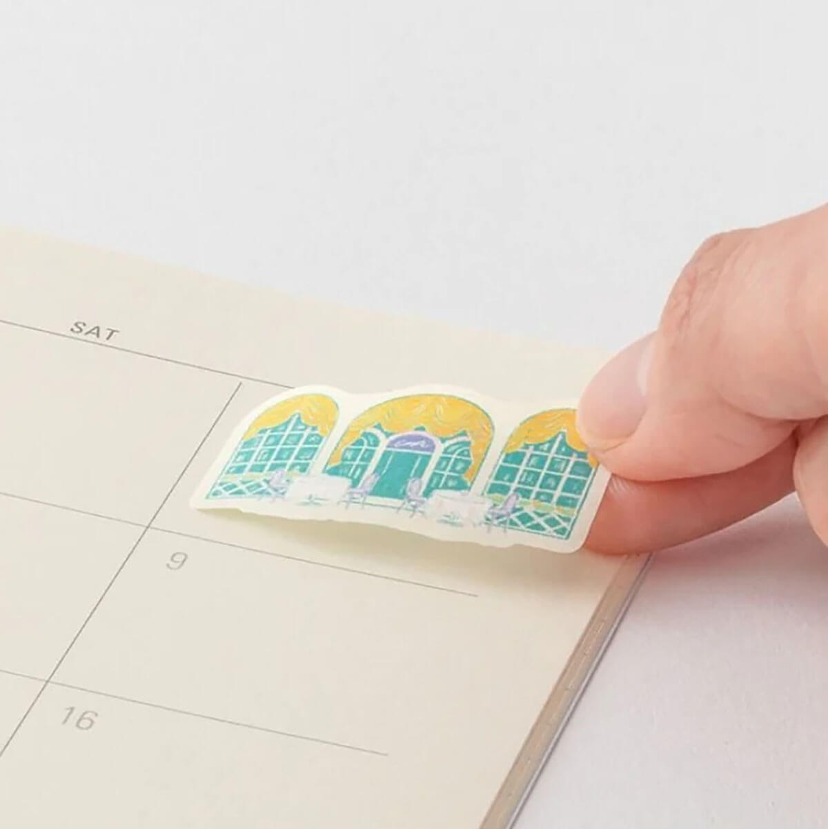 Window Views Yuru Log Roll Stickers by Midori