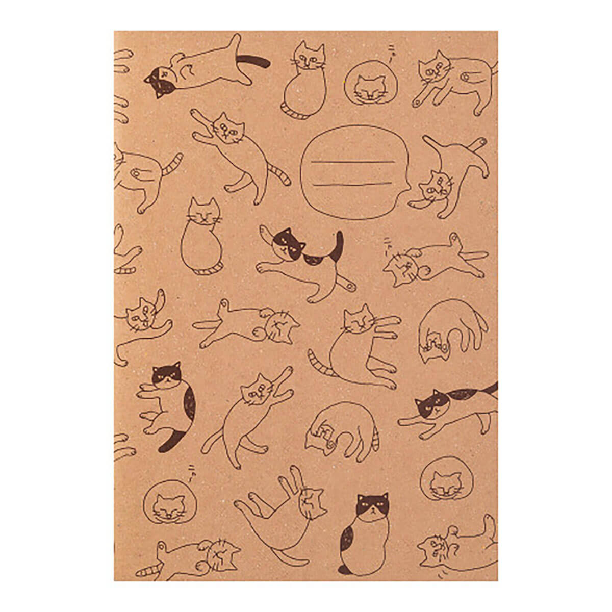 Cat A5 Notebook by Midori