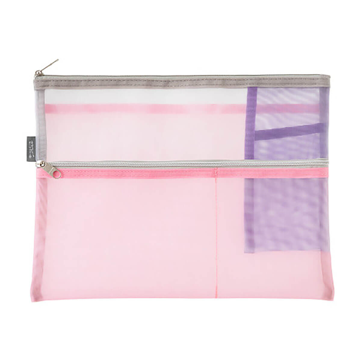 Pen & Tool Mesh Pouch in Pink (B5) by Midori