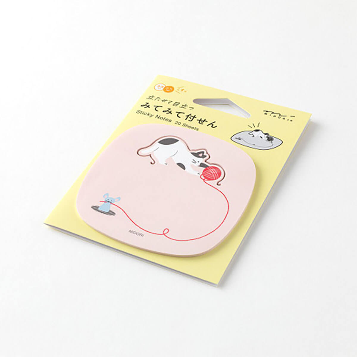 Pop-up Cat Sticky Notes by Midori