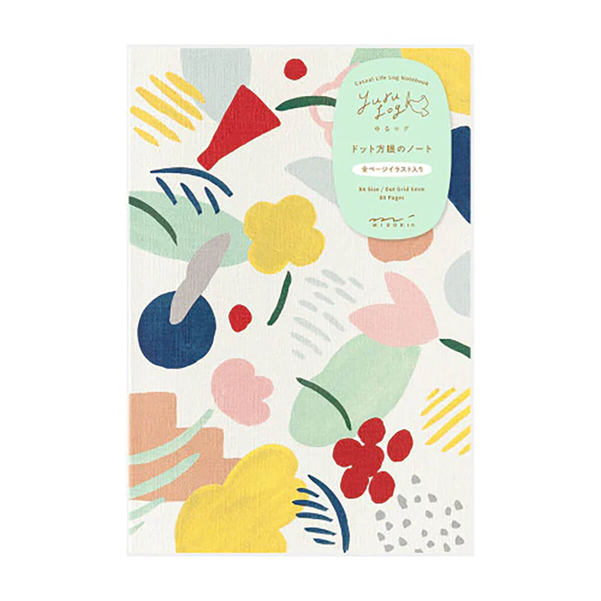 Motif Textile Yuru Log B6 Notebook by Midori