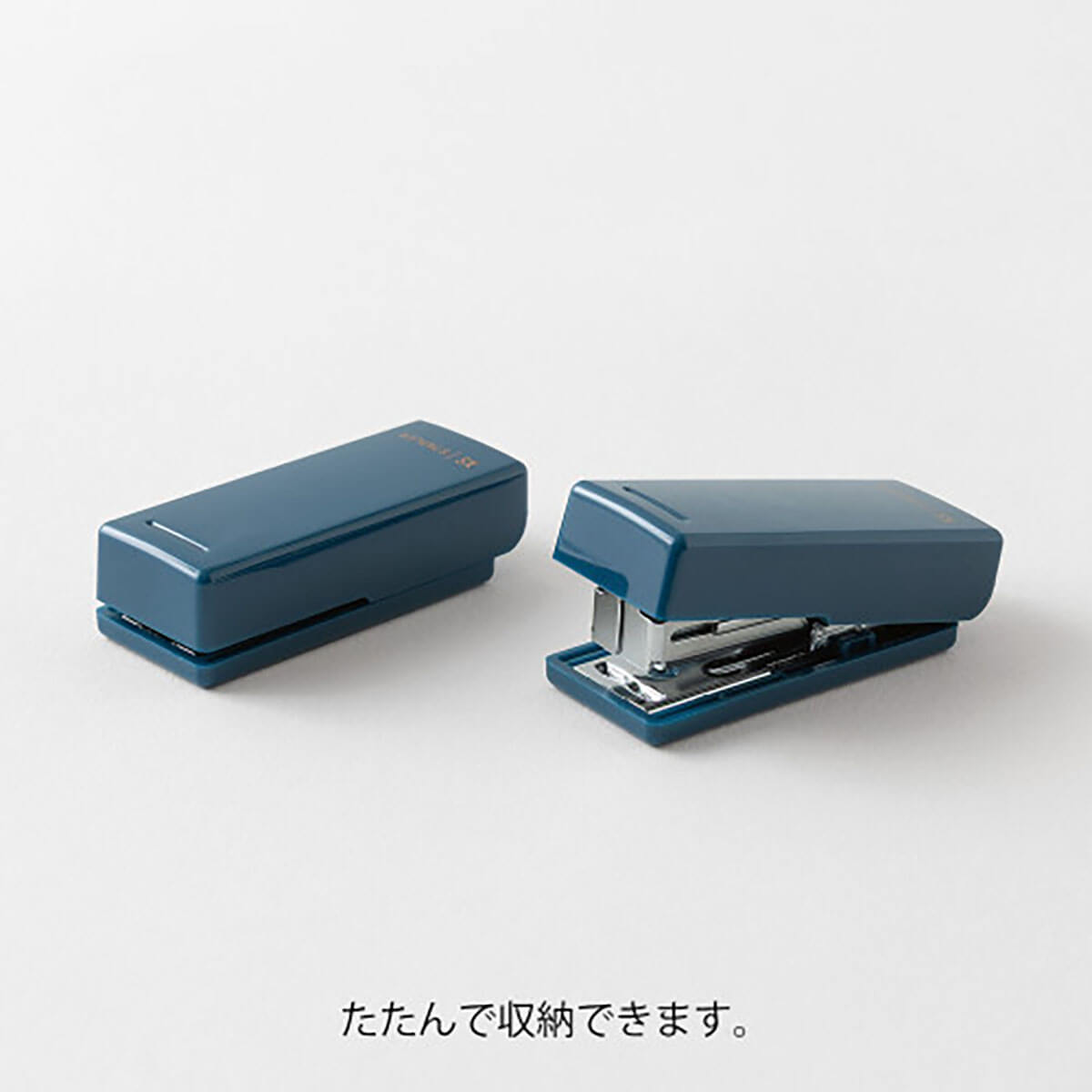 Compact Stapler in Navy (XS) by Midori